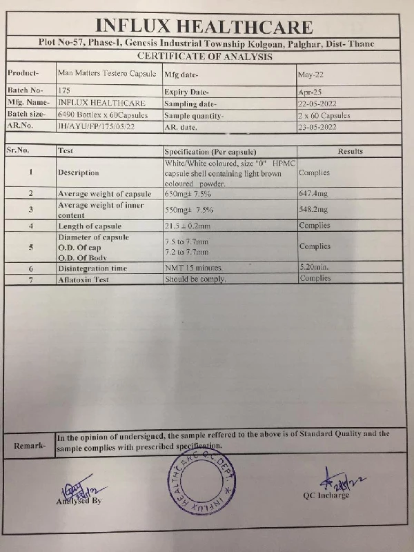 Man Matters Shilajit Ashwagandha, Gokshura, Safed Musli Capsules For Men, 60 Capsules-7.webp